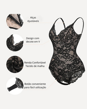 Body Slim Fit Silhueta Definida com Estilo e Conforto