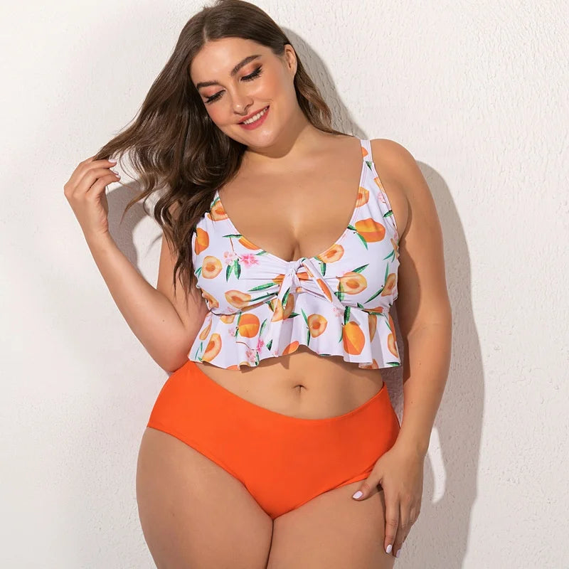 Biquíni Floral Daira Plus Size - Miranini