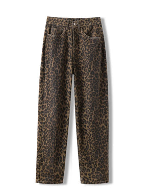 Calça Leopardo Escura - Miranini