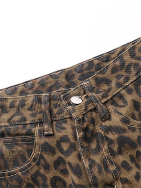 Calça Leopardo Escura - Miranini