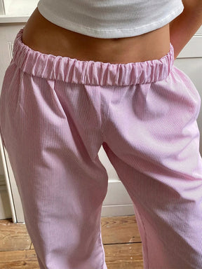 Calça Casual  Drawstring